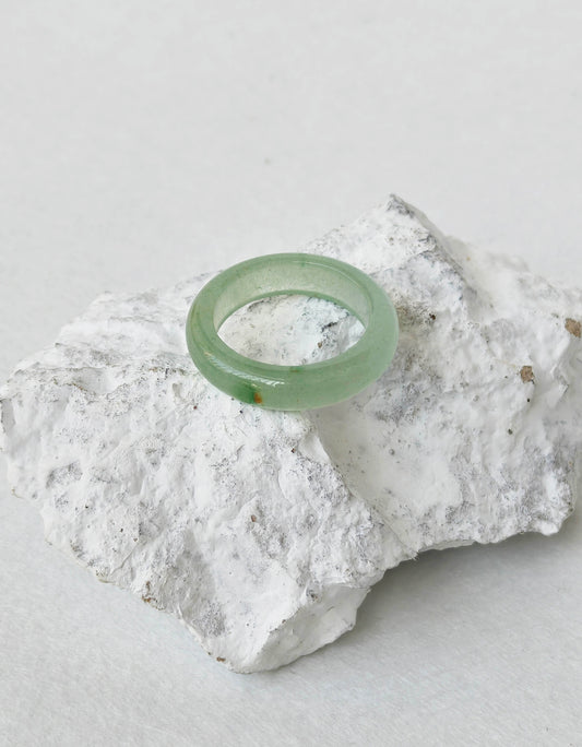 JADE BAND RINGS | SIZE 7