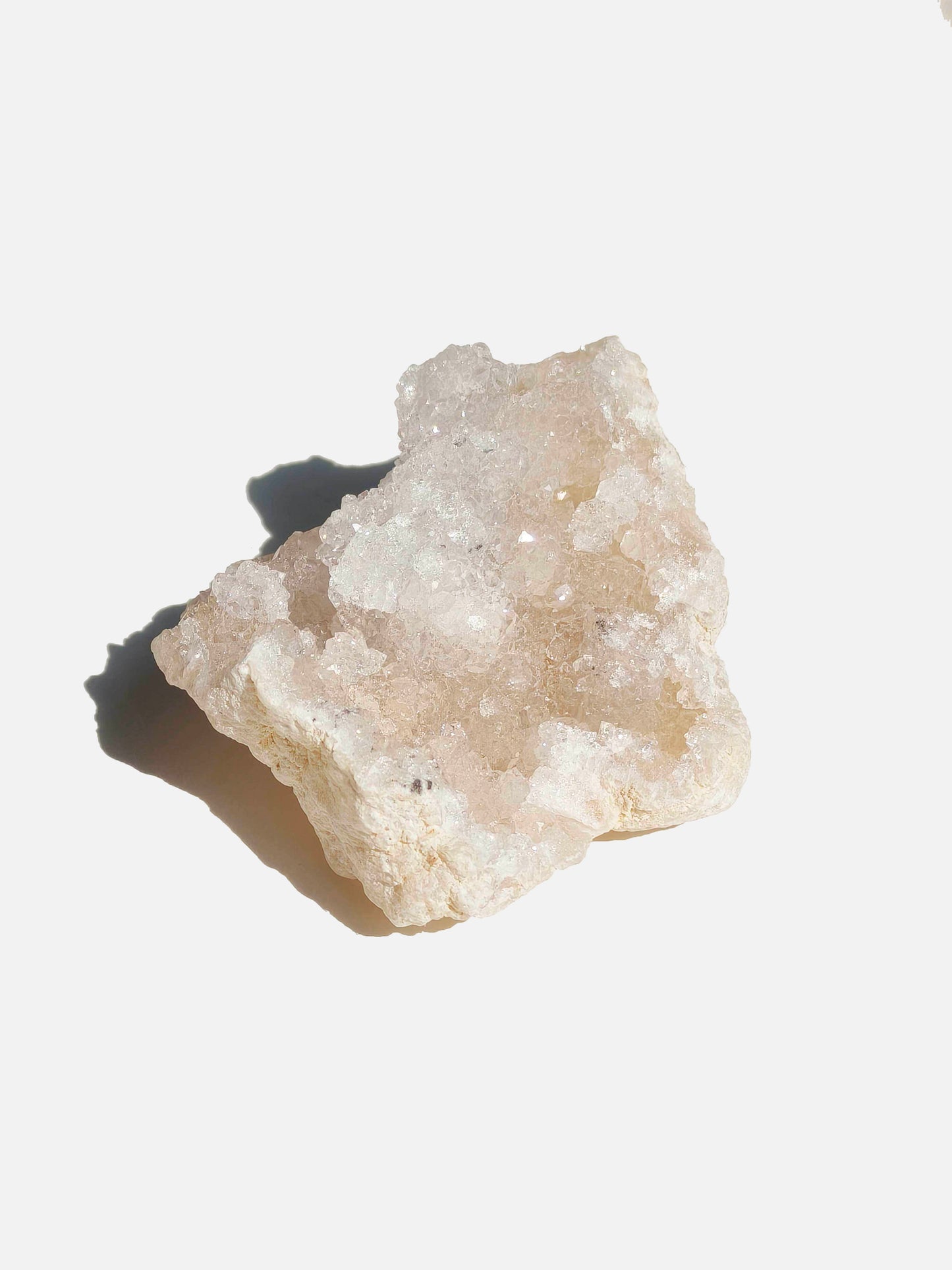 MOON NEST | CLEAR QUARTZ GEODE