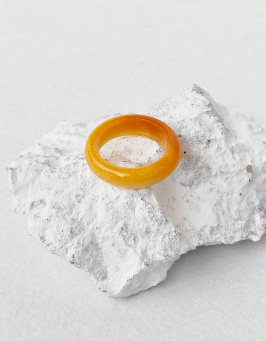 JADE BAND RINGS | SIZE 8