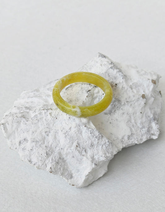 JADE BAND RINGS | SIZE 9.5
